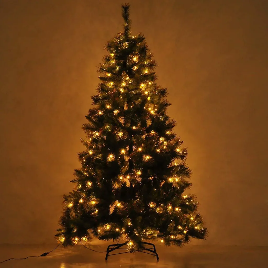 Weihnachtsbaum 180cm Tannenbaum 200 LEDs 616 Spitzen