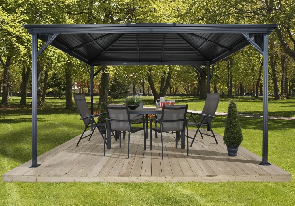 Sojag Aluminium Pavillon Ventura, anthrazit