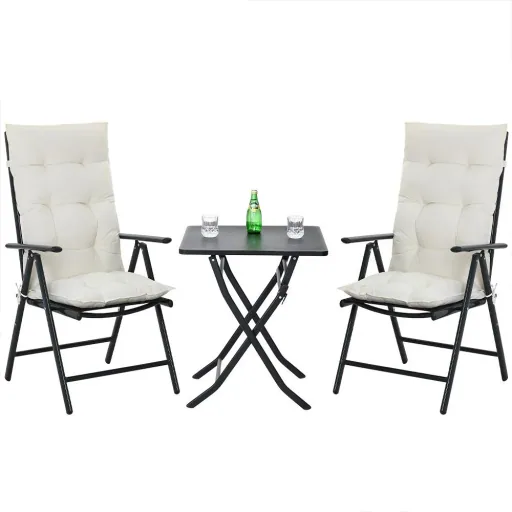 Sitzkissen 6er Set Cozy Vanamo Creme 129x53x10cm
