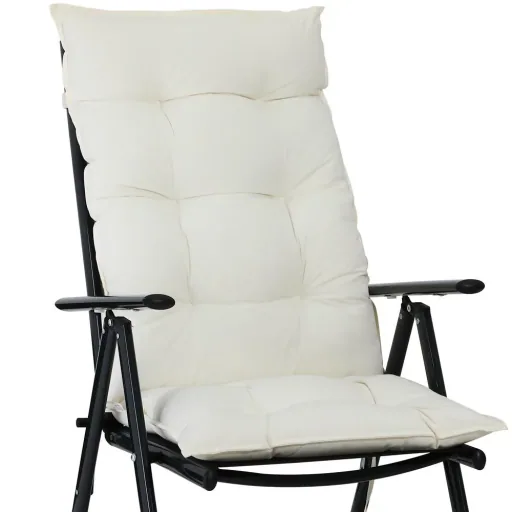Sitzkissen 6er Set Cozy Vanamo Creme 129x53x10cm