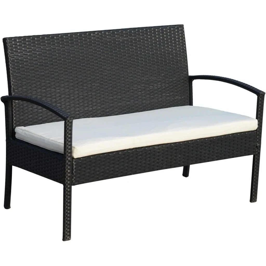 Polyrattan Sitzgruppe als 7-teiliges Set