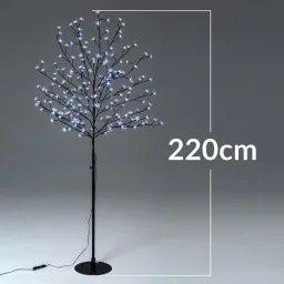 Kirschblütenbaum mit 200LEDs, 220 cm für den Innen-/Außenbereich