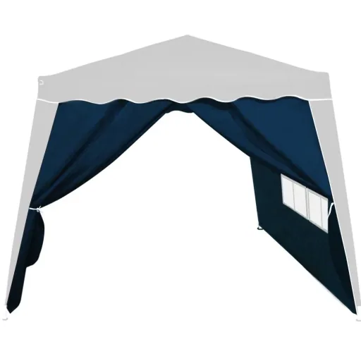 Seitenwand für Faltpavillon Capri 2x blau