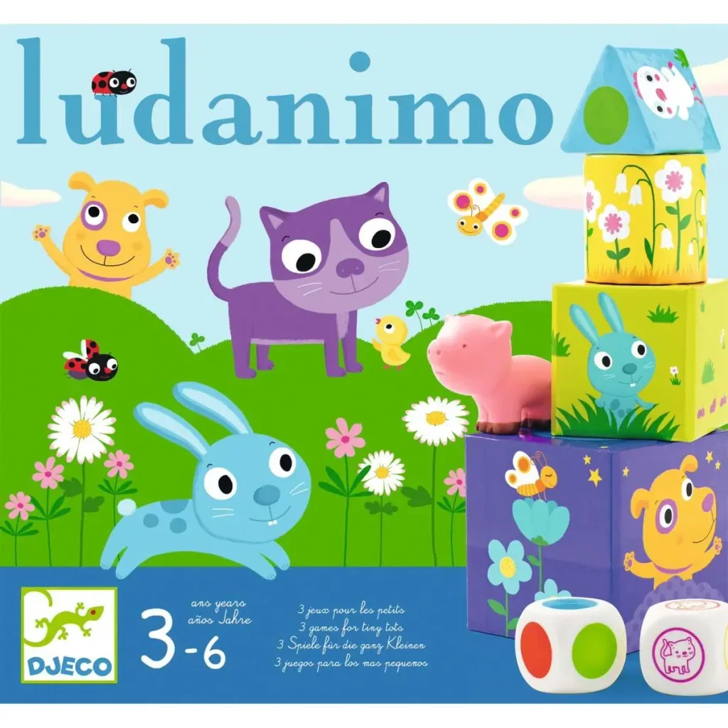 Djeco Gedächtnisspiel, Gleichgewichtsspiel, Memory Spiel - Ludanimo