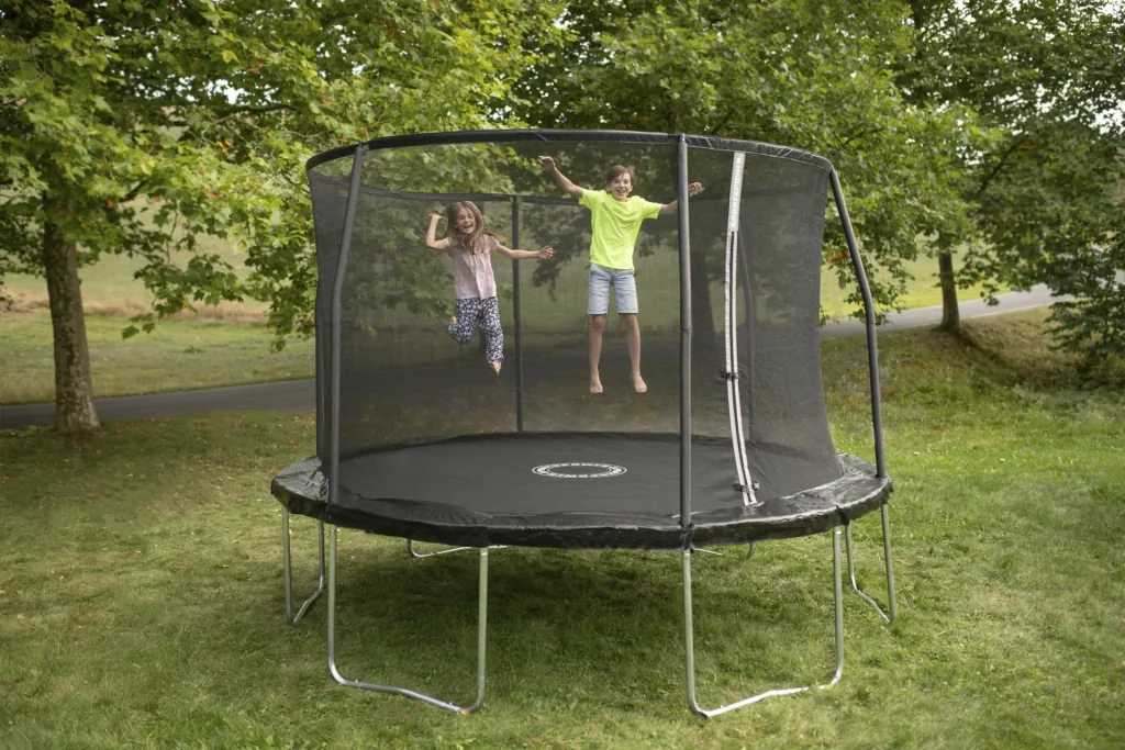 Trampolin Ø366 cm schwarz