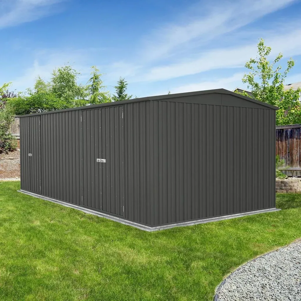 Absco Highlander MB60303HK Metallschuppen - 596x300x230 cm