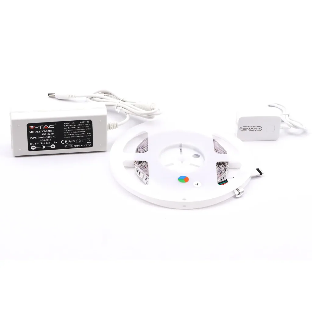 Smarthome VT-5050 Wifi LED-Streifen RGB + Weiß - 5M - Funktioniert mit Amazon Alexa und Google Home Assistant