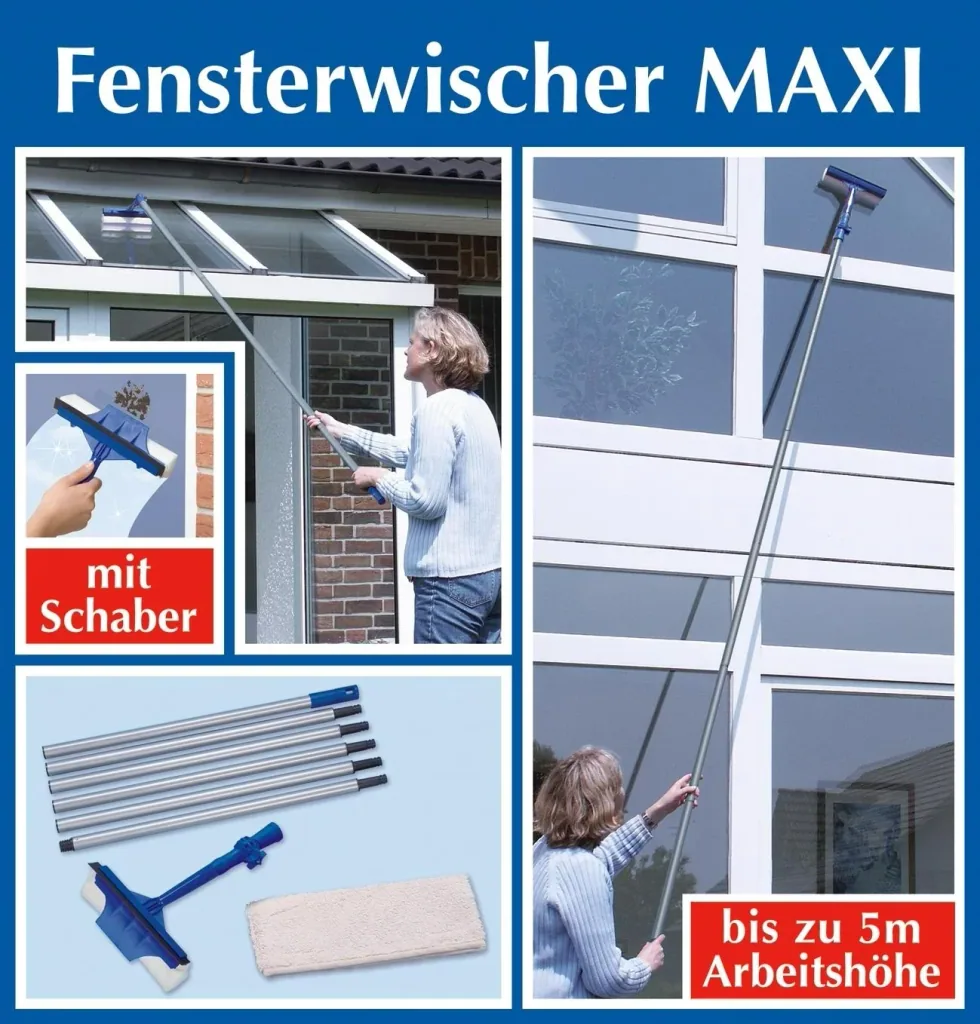 Profi Fenster-Reinigungsset 3 in 1