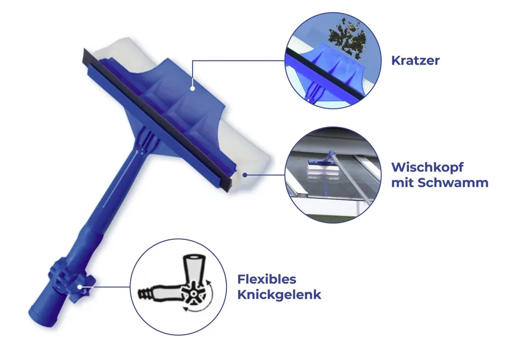 Profi Fenster-Reinigungsset 3 in 1