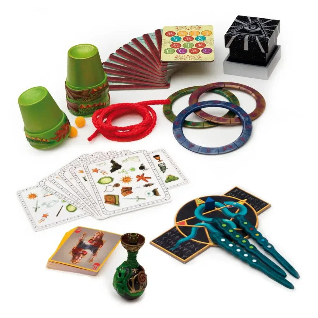 Djeco Brettspiele, Zauberkasten, Zauberset - Zaubertricks: Magicam - 30 tricks