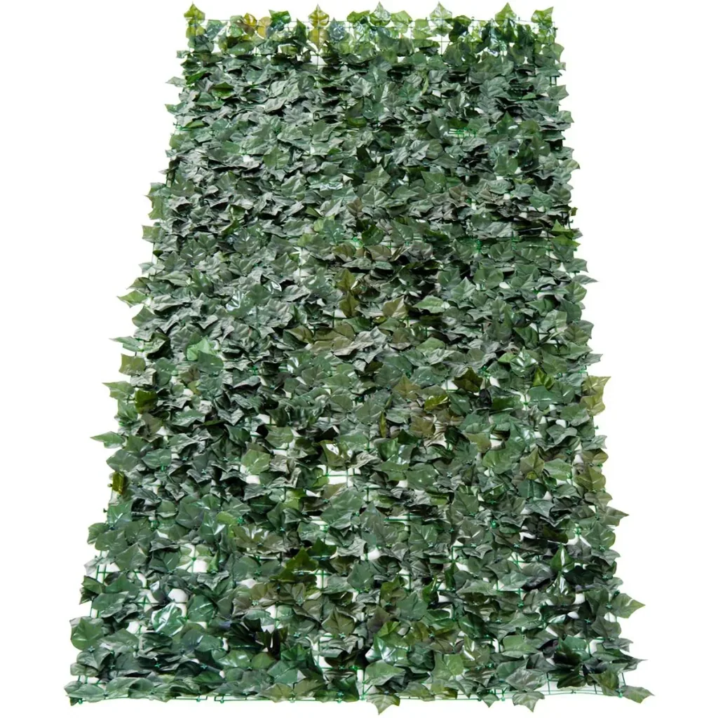 Künstliche Hecke als Sichtschutz dunkelgrün