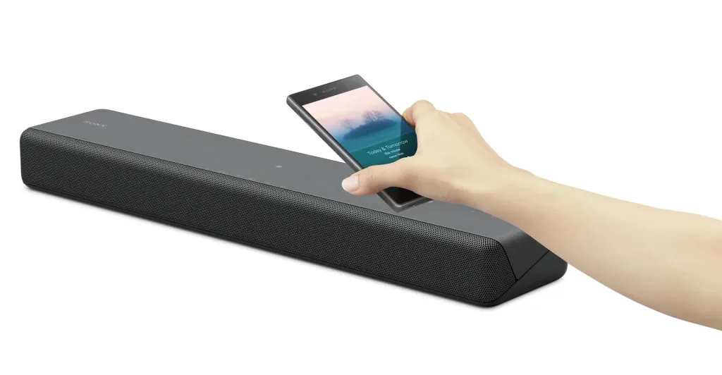 HT-MT300 Soundbar + Subwoofer, in anthrazit, 100 Watt, Bluetooth und NFC