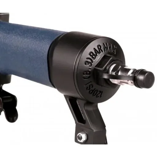 ATM1051 Druckluft-Tacker - 4-7 Bar - Soft Grip - DIN und Orion Anschluß - Inkl. 100 Klammern (40mm), 300 Nägel (20, 30,