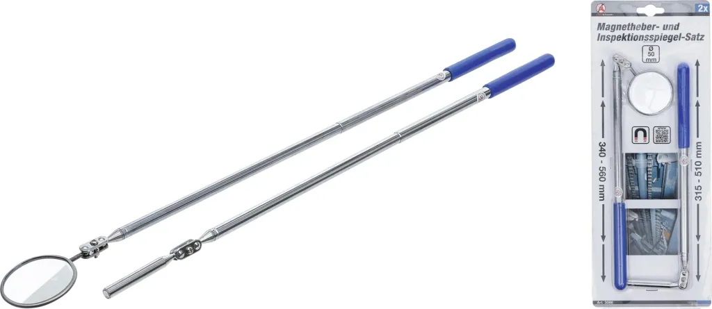 Magnetheber- und Inspektionsspiegel - Satz