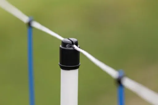 TitanNet 145, blau/weiß 50 m Höhe: 145 cm - Doppelspitze