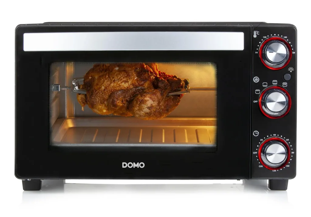 XXL Grill-/ Backofen mit Timer Drehspieß , 28 Liter
