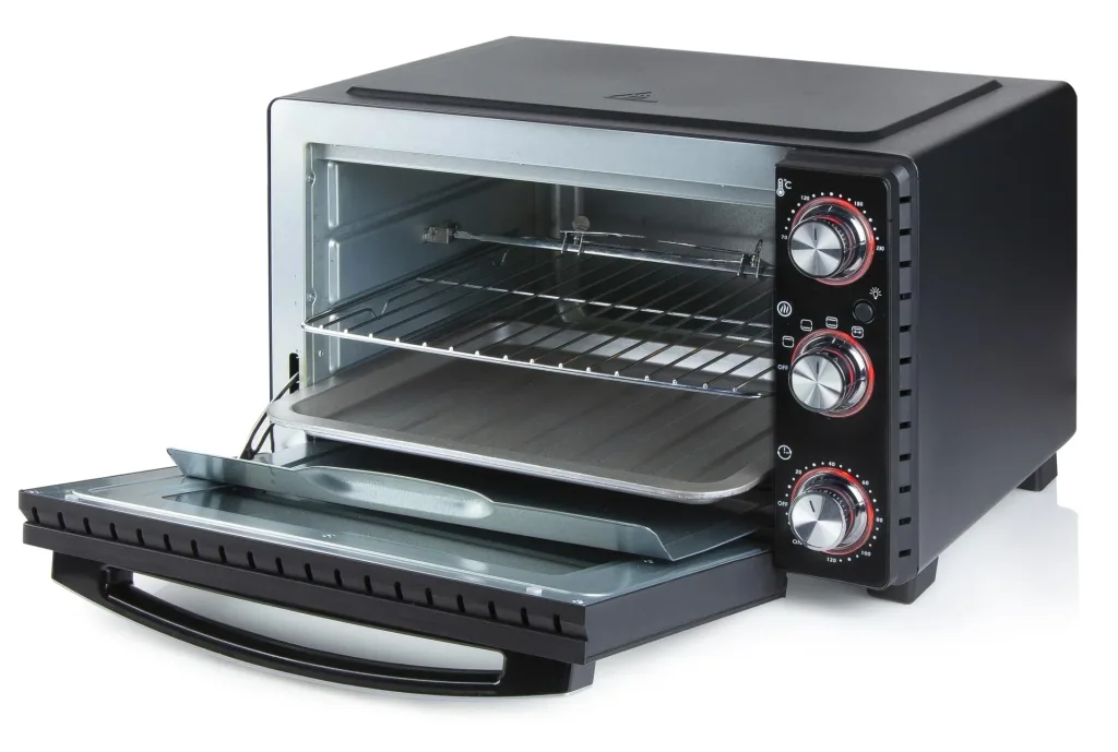 XXL Grill-/ Backofen mit Timer Drehspieß , 28 Liter