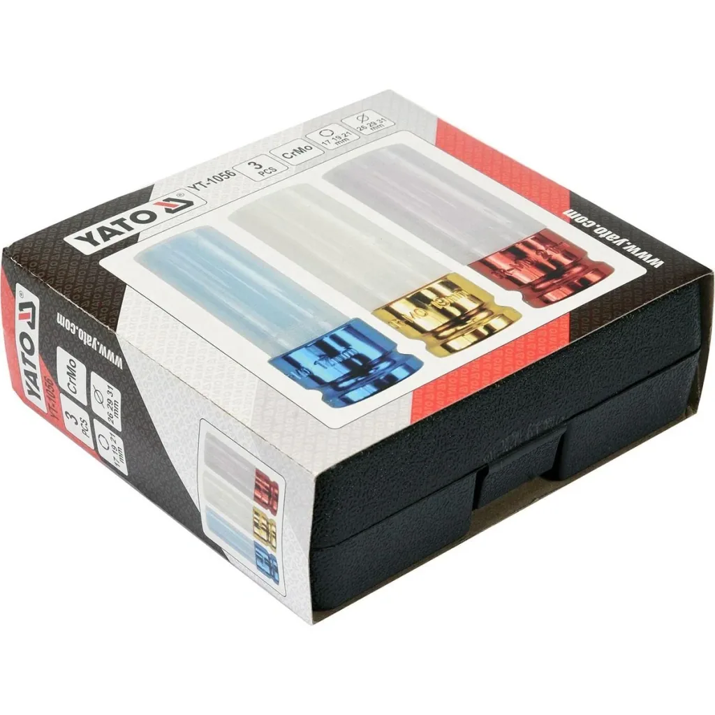 Schlagschrauber - 17,19,21mm - 3er Pack