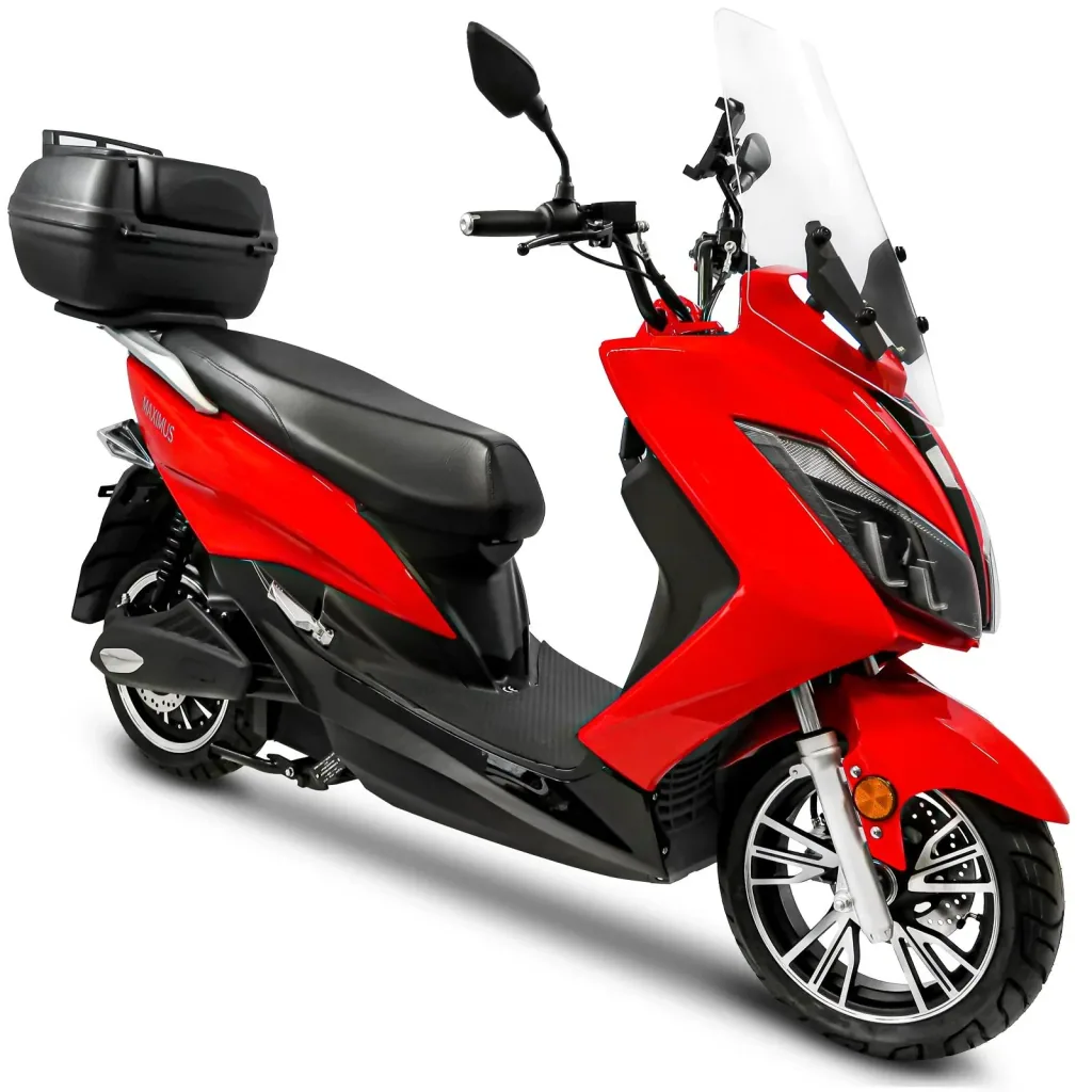 Maximus MX2-45 - 45 Km/h, 60V-32,5Ah Lithium Akku 3000W , 2 Personen Zulassung , mit Topcase