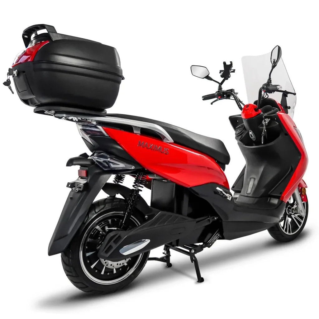 Maximus MX2-45 - 45 Km/h, 60V-32,5Ah Lithium Akku 3000W , 2 Personen Zulassung , mit Topcase