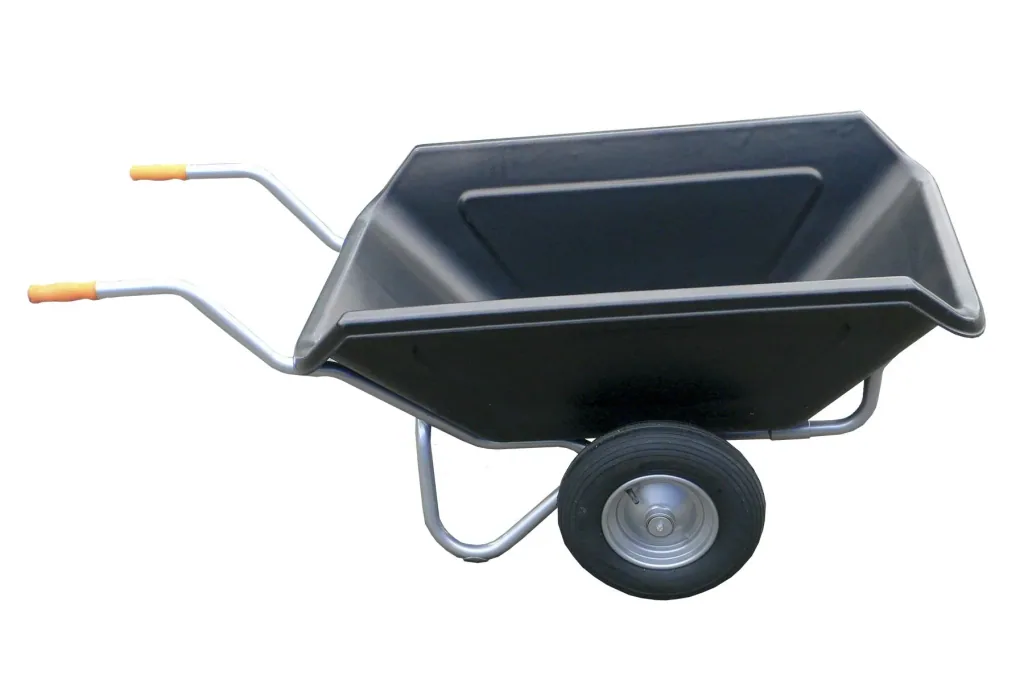 Großmulden-Schubkarre "Maxima", 250 Liter, 2 Lufträder