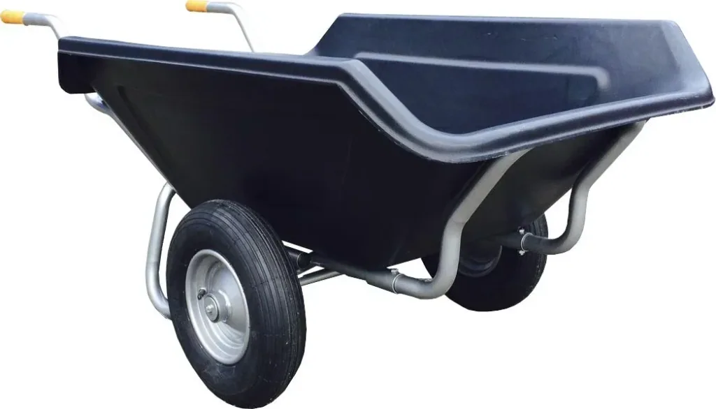 Großmulden-Schubkarre "Maxima", 250 Liter, 2 Lufträder