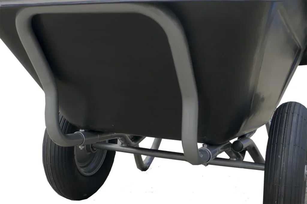 Großmulden-Schubkarre "Maxima", 250 Liter, 2 Lufträder