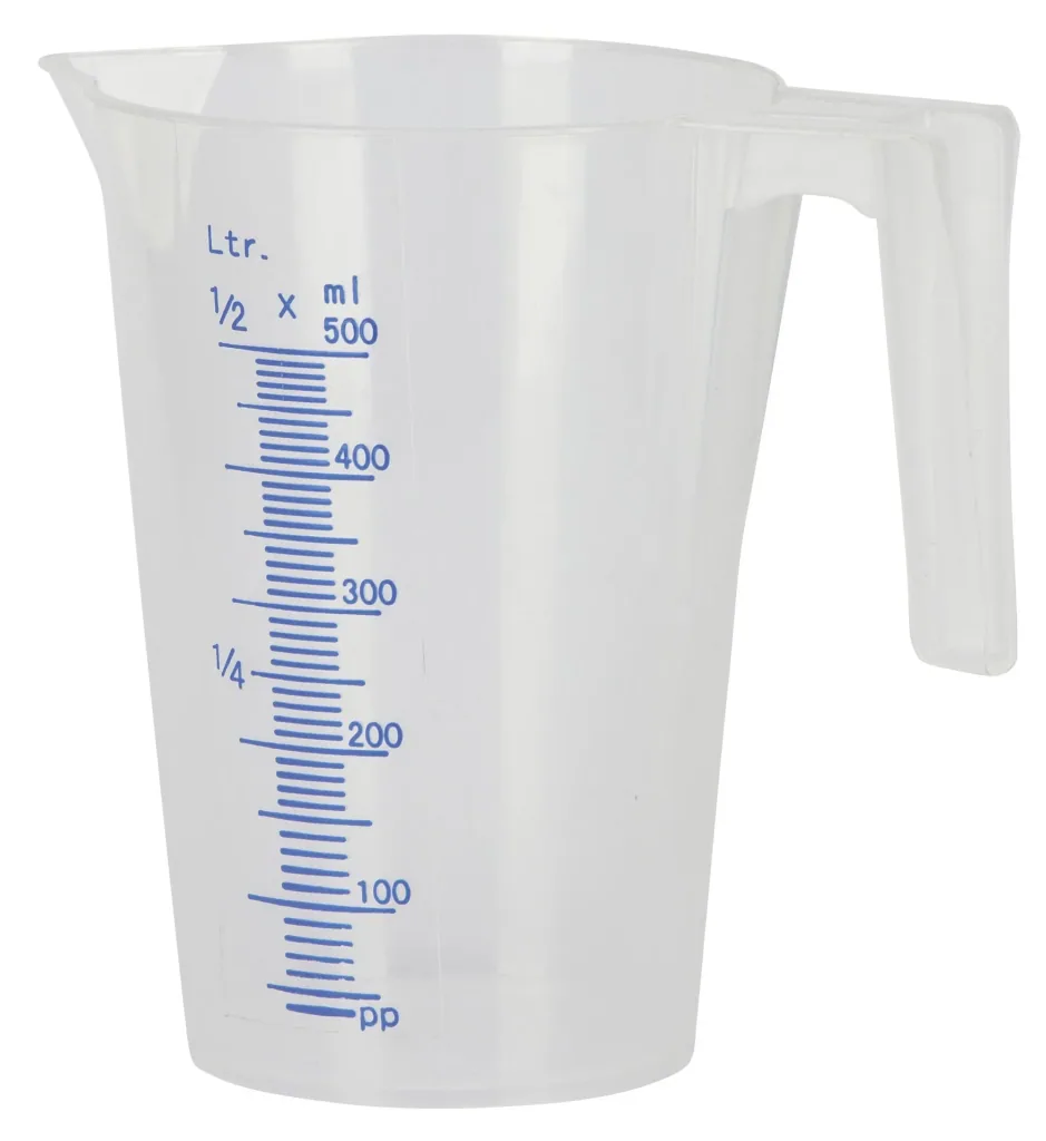 Messbecher 3er Set, mit Griff