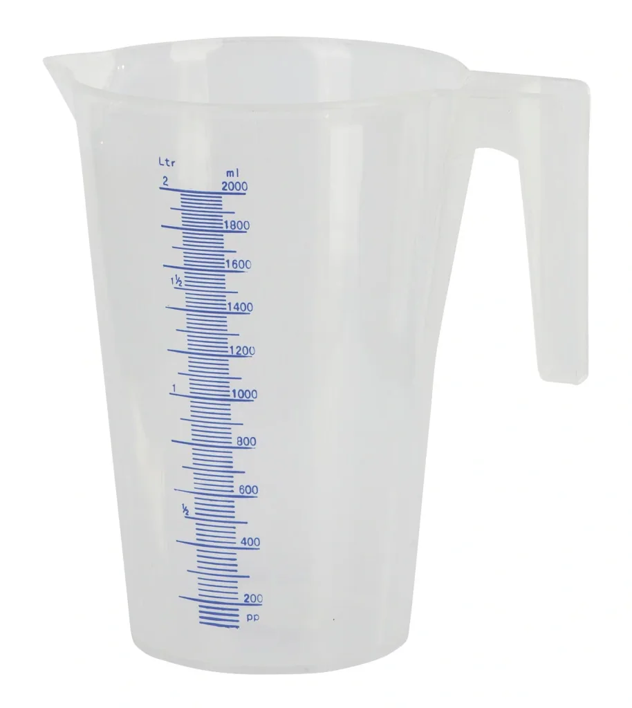 Messbecher 3er Set, mit Griff