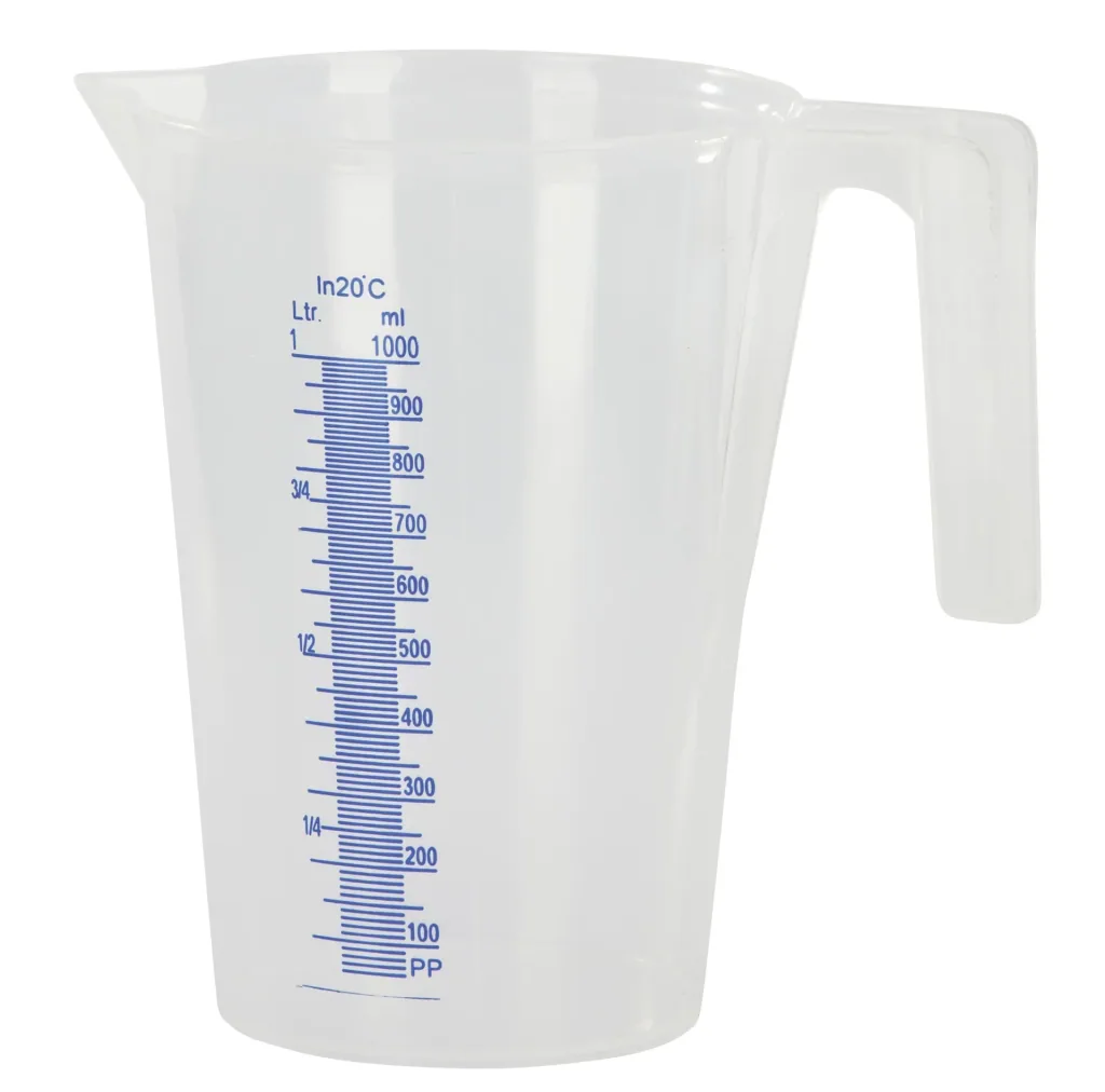Messbecher 3er Set, mit Griff