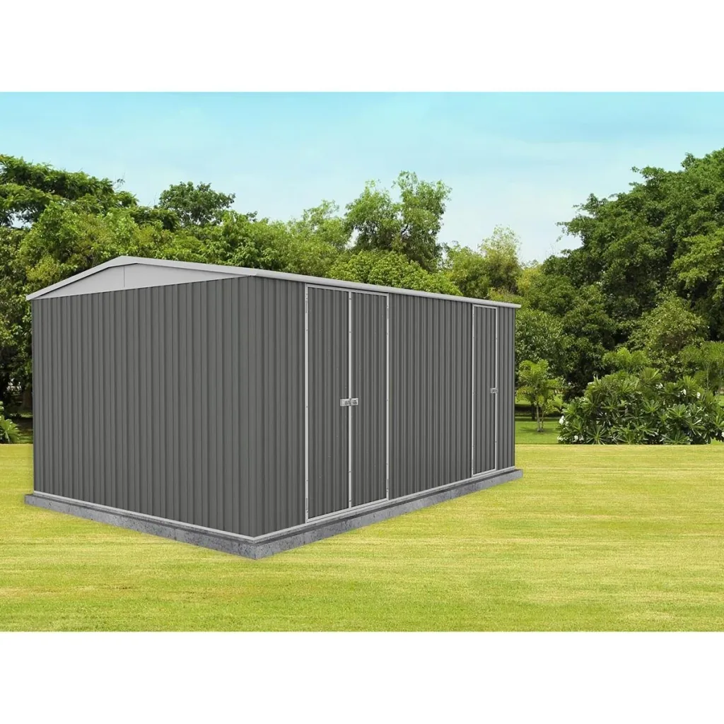 Absco Highlander WG60303HK Metallgarage - 596x300x230 cm