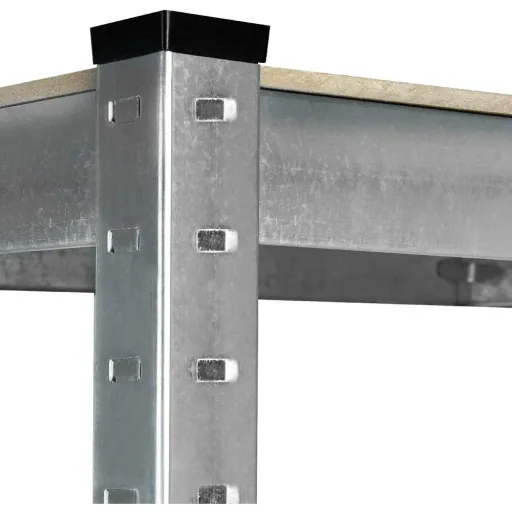 2 Stück Metall-Lagerregal mit 5 Fachböden - 875kg Kapazität - (HxBxT) 180x90x40 cm - 175kg pro Fachboden
