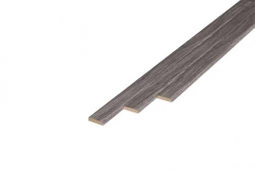 Sockelleiste-Kiefer Grey Oak 5 x 24 x 2400 mm