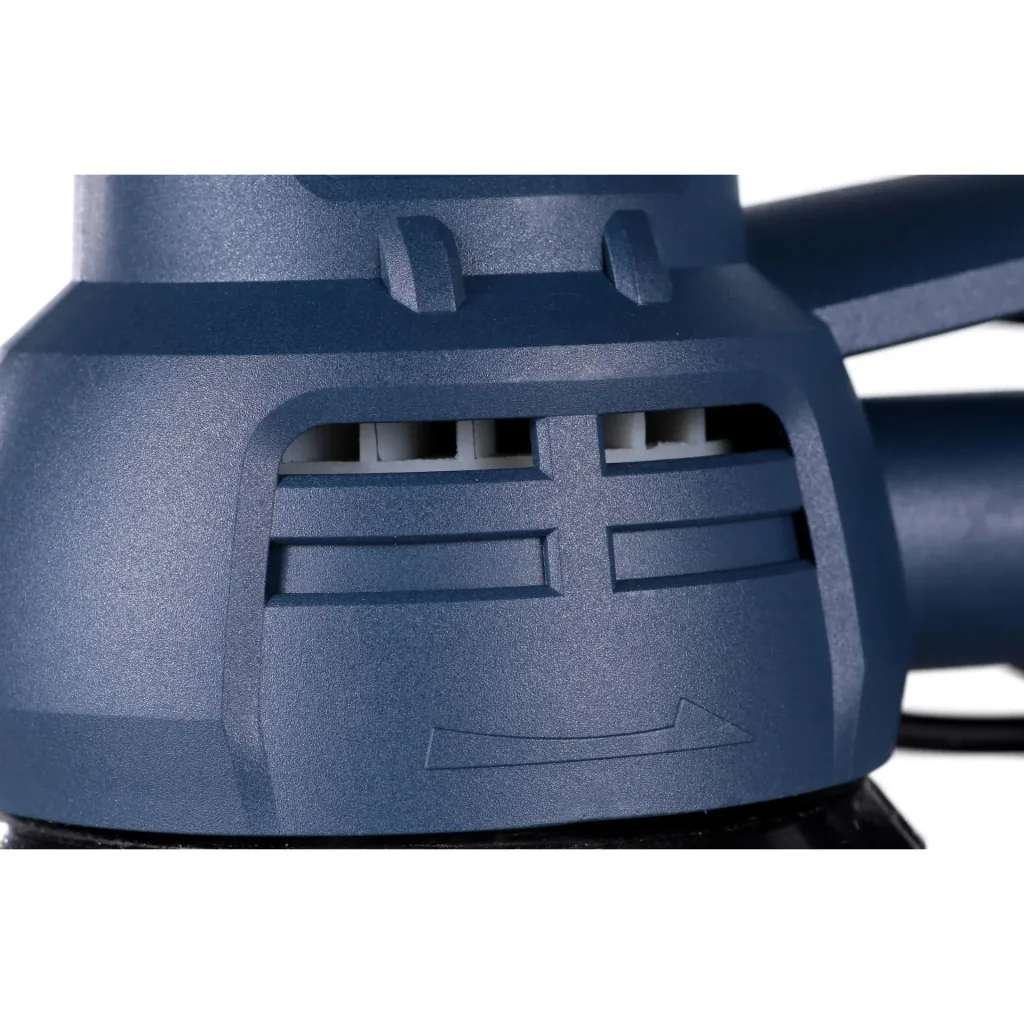 ESM1010 Exzenterschleifer 430W - 125mm - Variable Geschwindigkeitskontrolle - Soft Griff - Inkl. 6 Stück Schleifpapier u