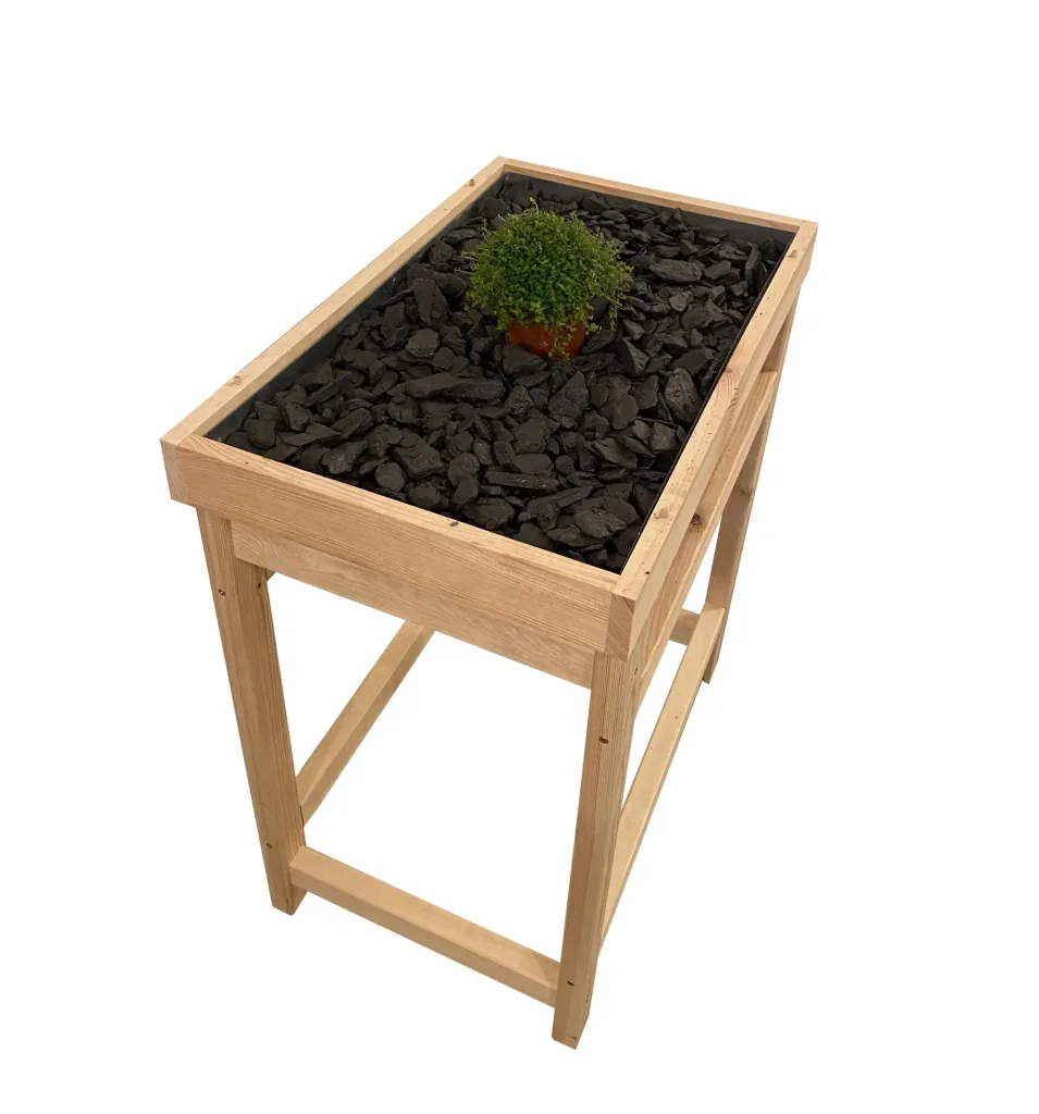 Mini-Gewächshaus auf Beinen
