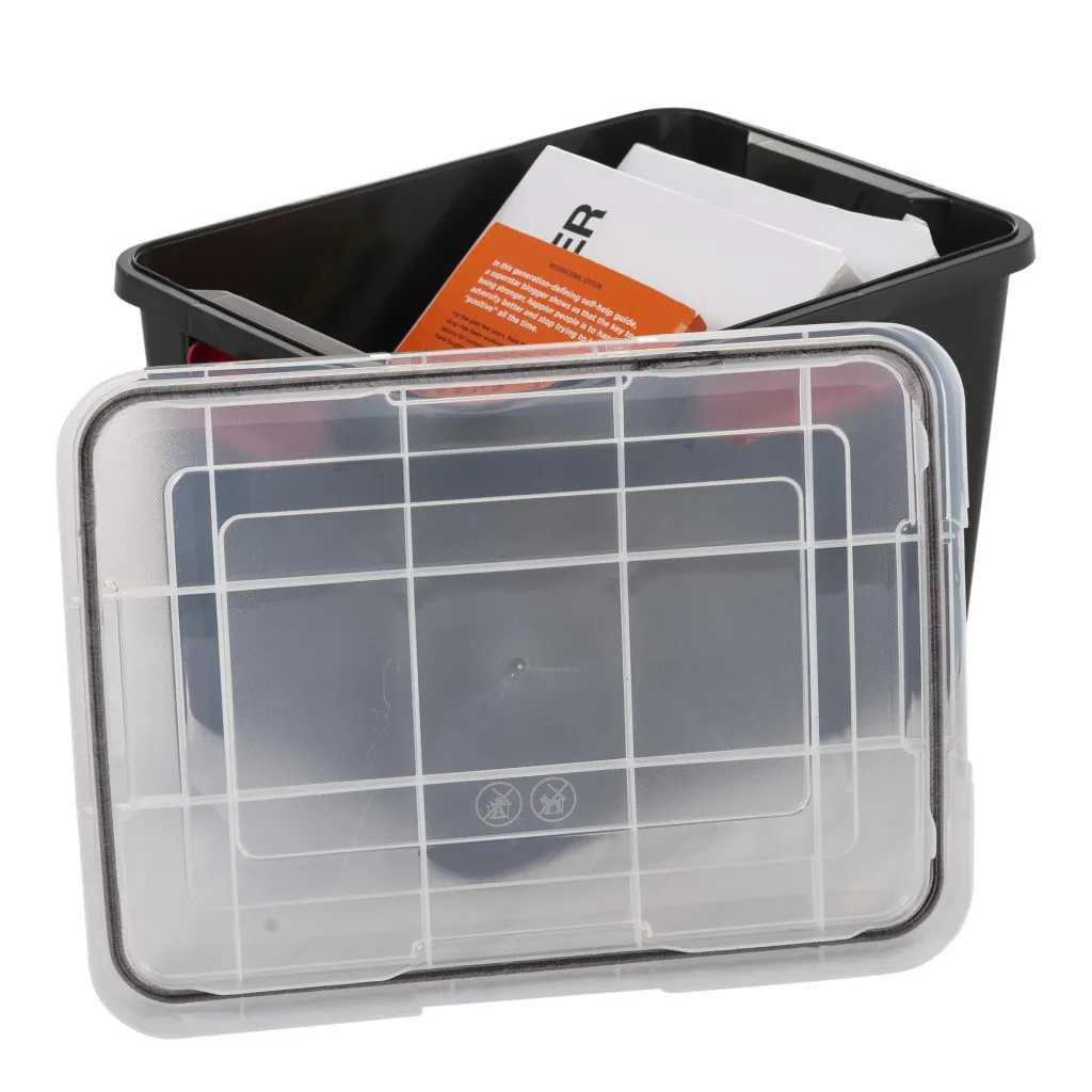 Wasserdichte Box AT-SD BkR/C/D, schwarz, 20 Liter