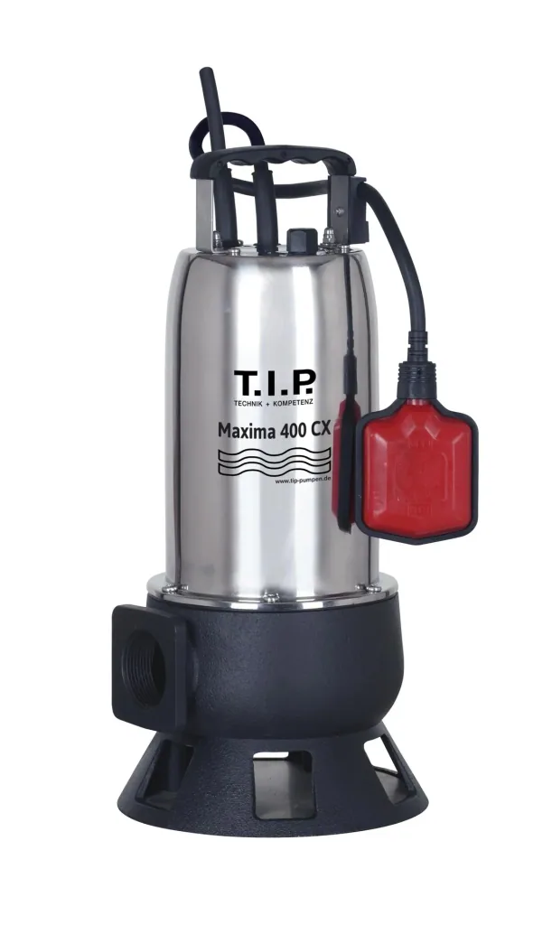 Schmutzwasser Tauchpumpe Baupumpe Maxima 400 CX, bis 24.000 l/h Fördermenge
