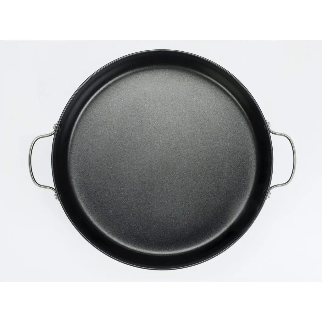 Mehrzer - Runde Kasserolle mit Glasdeckel - 34cm