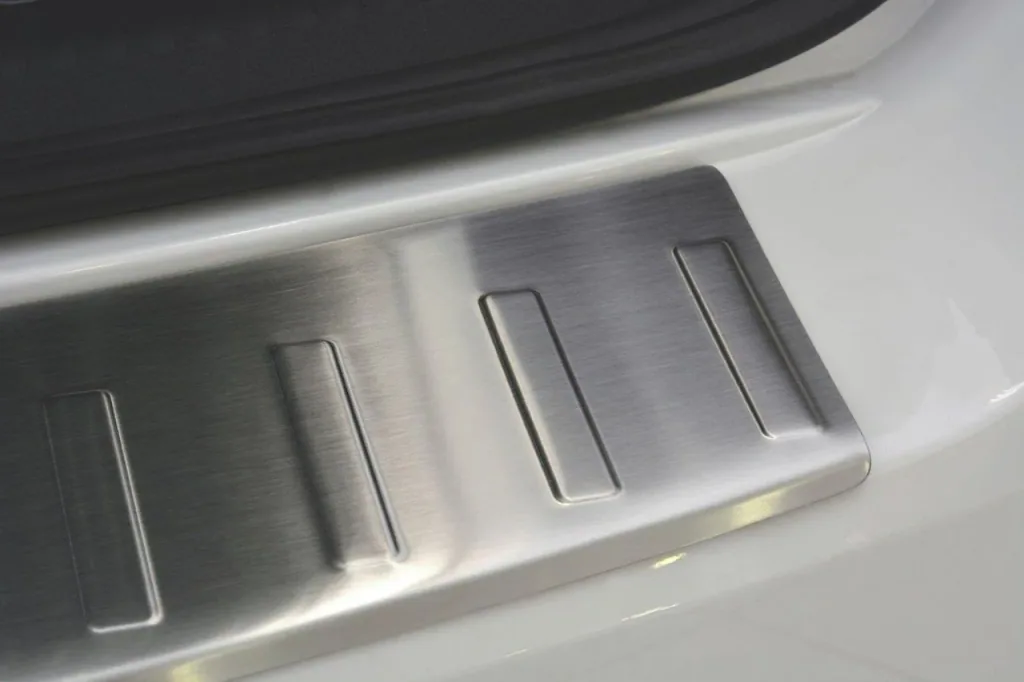 Ladekantenschutz Skoda RAPID SPACEBACK / Edelstahl, Baujahr 2012-2015, FL 2015>