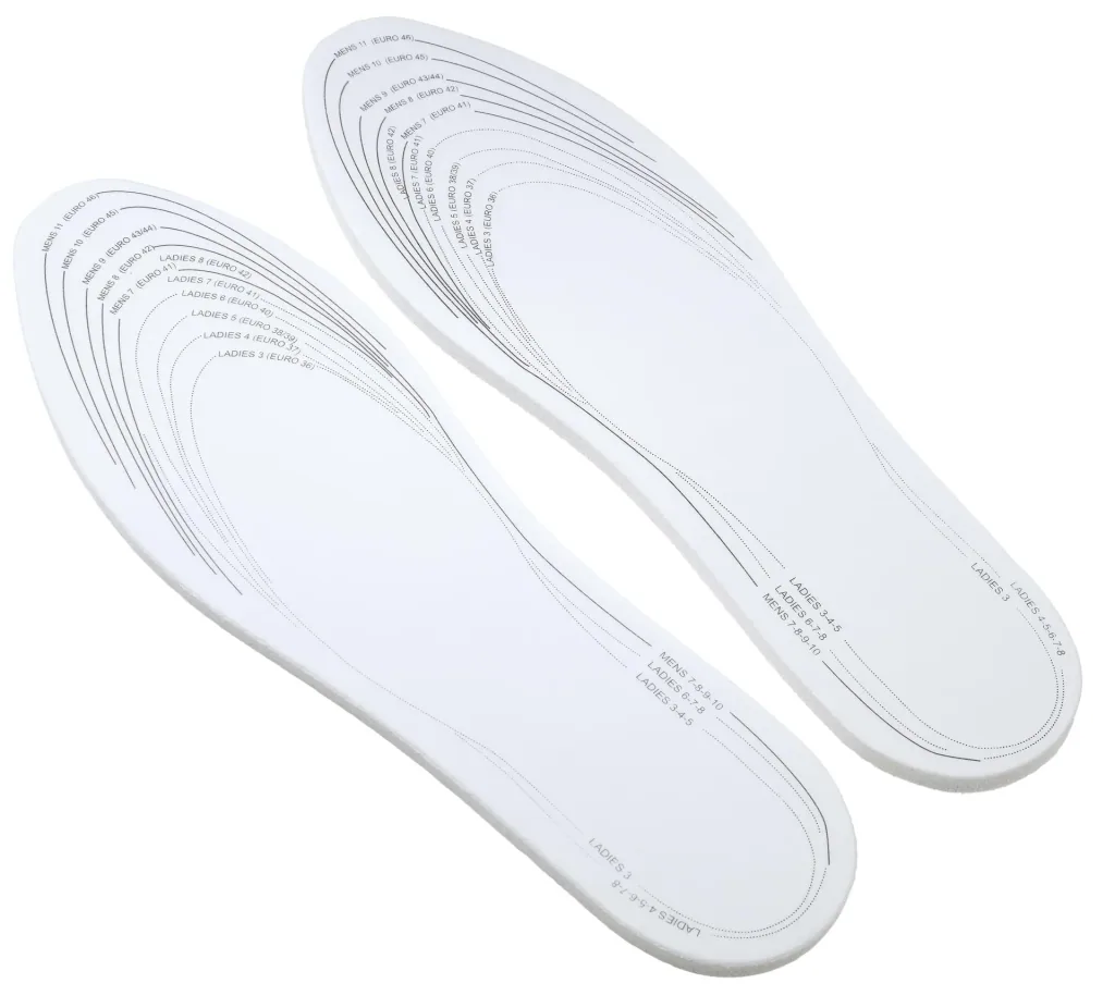 Memory Foam Einlegesohle, Gr. 36 - 47, 1 Paar