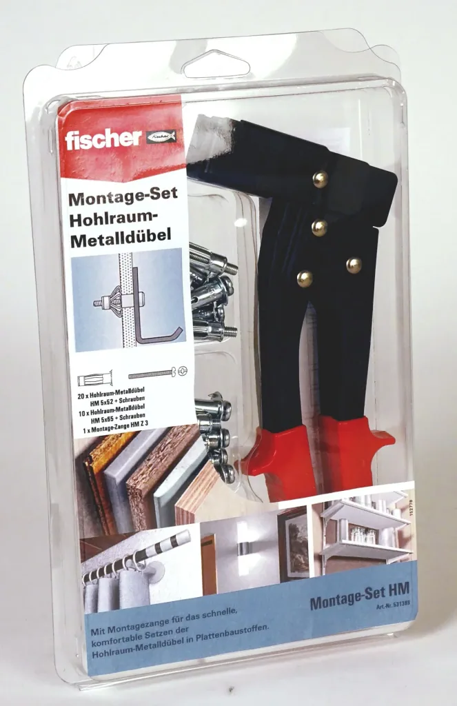 Montage Set, Hohlraum - Metalldübel