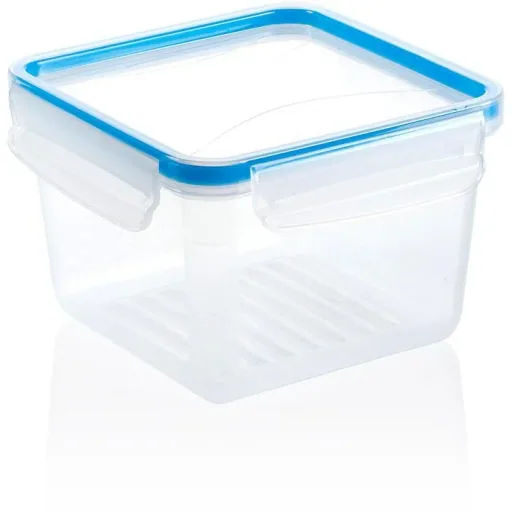 Mehrzer - Frischebehälter 1,4 Liter - Quadratisch - Click-and-Lock - Blau
