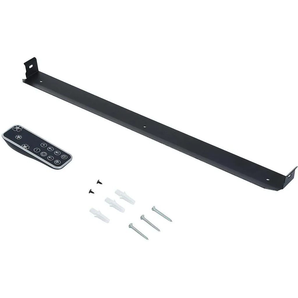 Elektrokamin Wandkamin 1800 Watt 7 Farben LED Flammenillusion Schwarz