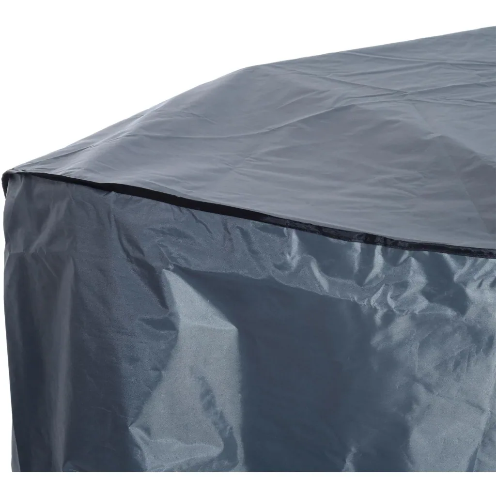 Gartenmöbel Abdeckplane Schutzhülle Abdeckung wasserdicht UV-Schutz Oxford-Gewebe Grau 235 x 135 x 94 cm
