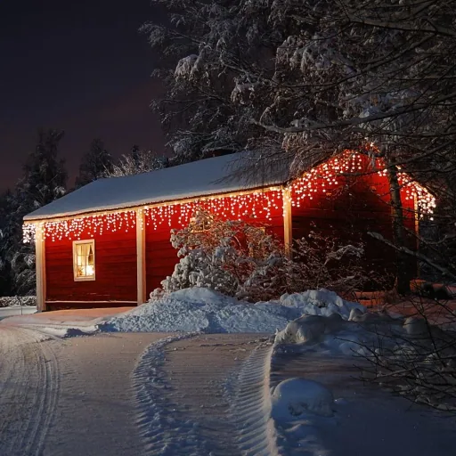 Weihnachtslichterkette - Weiß - 10m