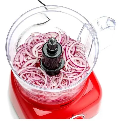 Küchenmaschine - 600W - 1,2L - Rot