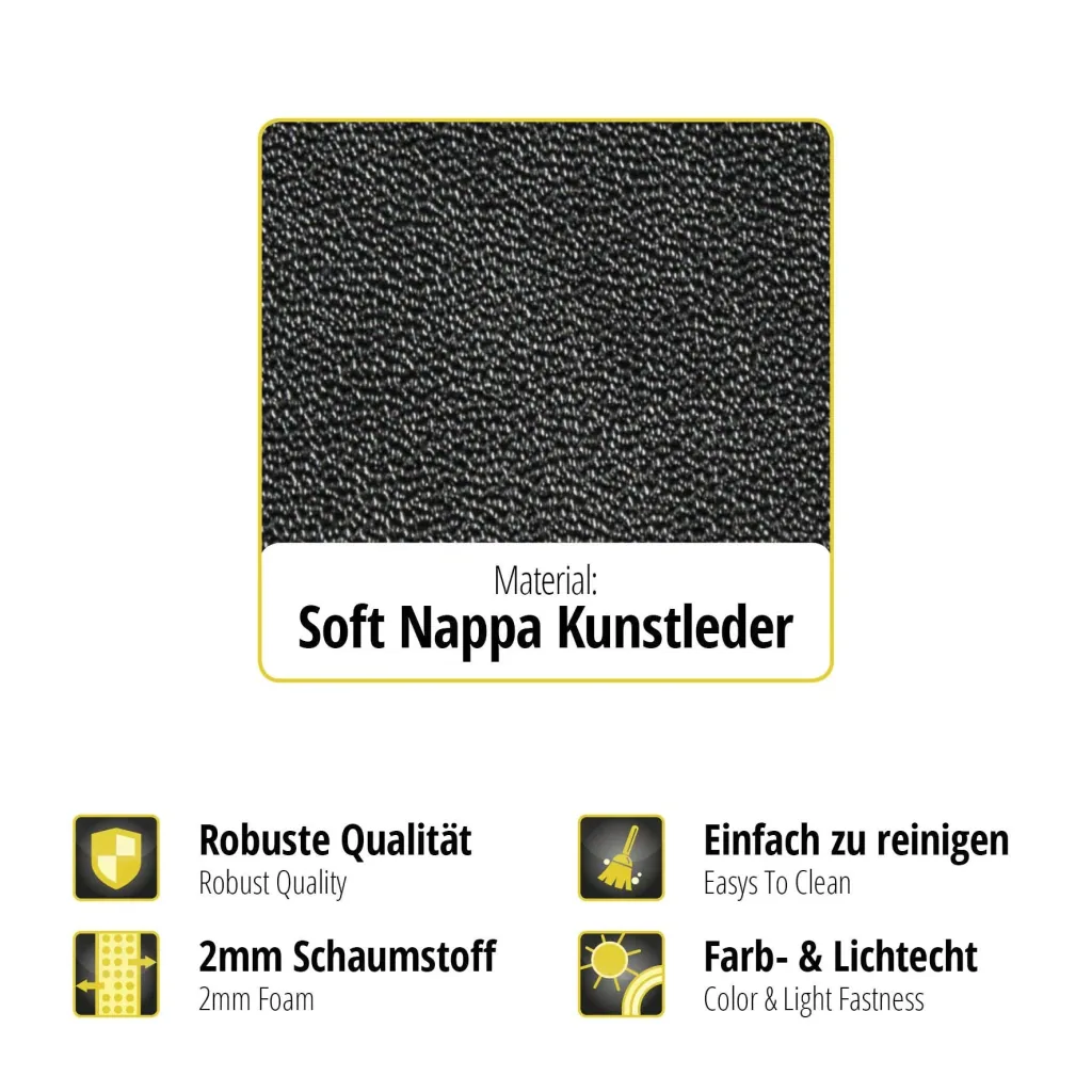 Passform Sitzbezüge für Einzelsitz und Doppelbank vorne für Mercedes Sprinter und VW Crafter ab BJ 05/2006 - heute
