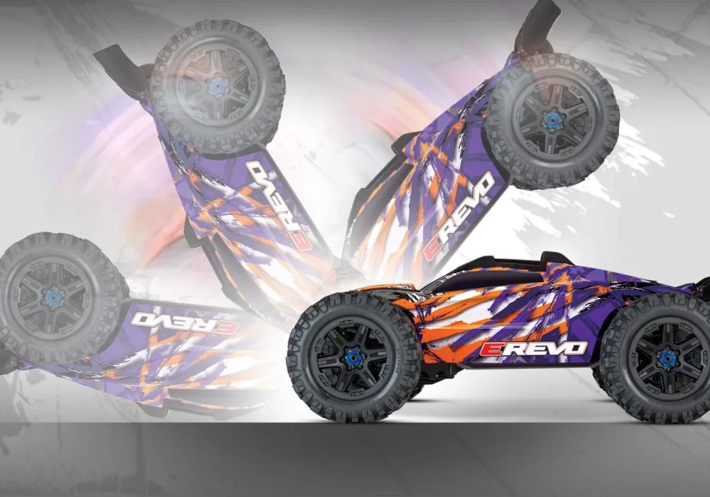 E-Revo BL 2.0 4x4 VXL purple RTR ohne Akku/Lader 1/8 4WD Racing Truck Brushless