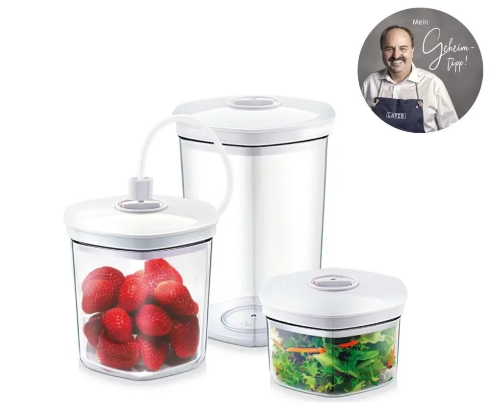 Vakuum-Behälter-Set, 4-teilig
