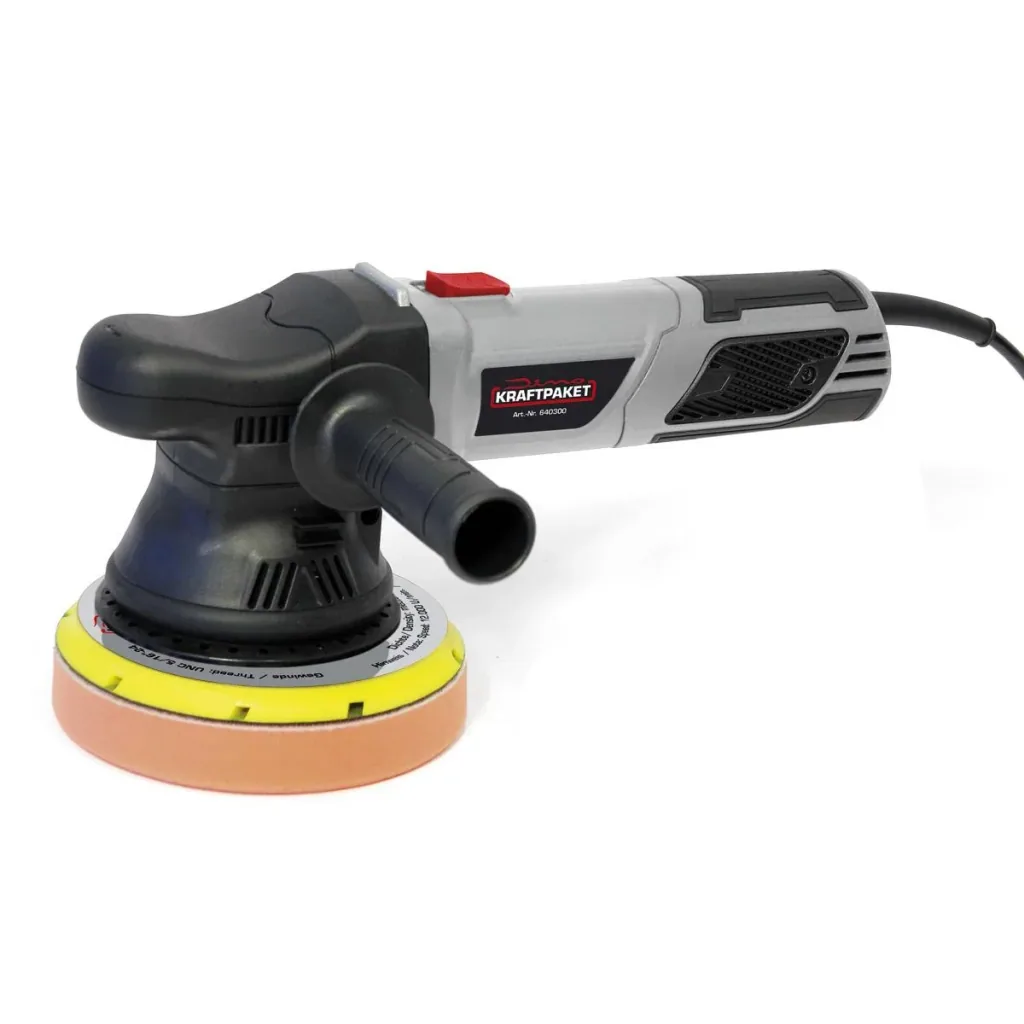 Exzenter Poliermaschine 900 Watt - 21 mm Hub - im XXL-Set